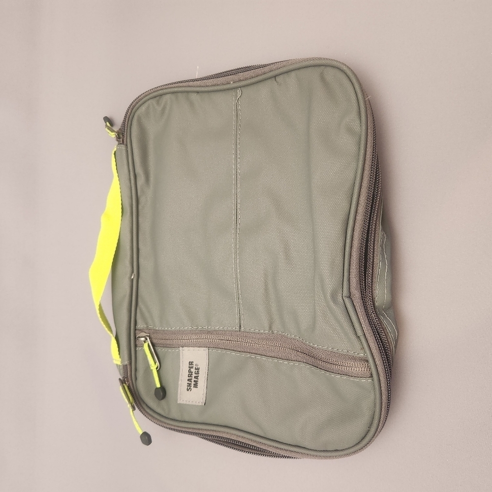 Sharper Image Cable / Electronics Zip Pouch - EUC